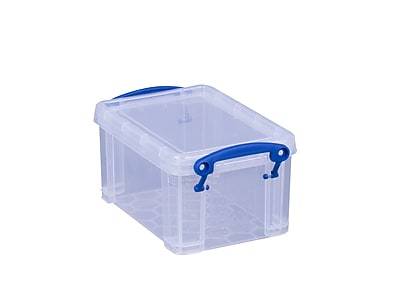 Really Useful Box Craft Storage Box, Clear (0.7C)