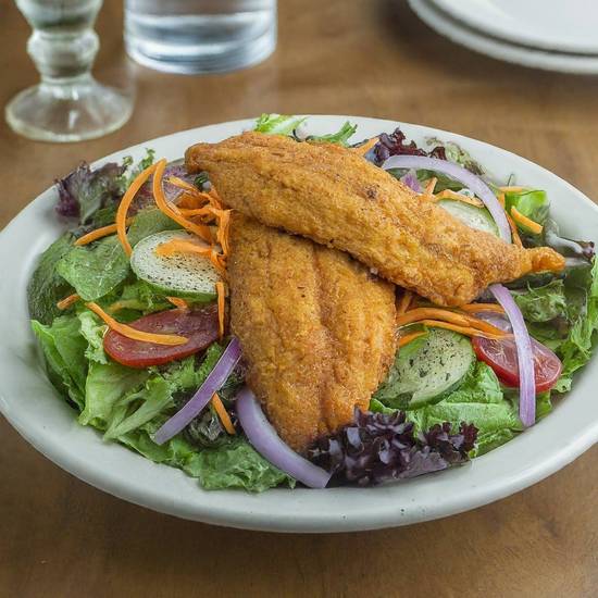 Swai Fish (similar to Catfish)  Salad