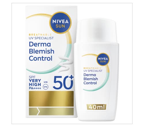 Nivea Uv Face Specialist Derma Skin Clear Spf 50+ (40ml)