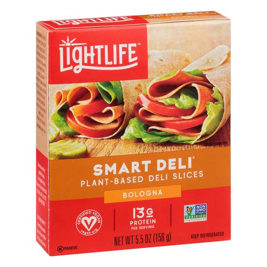 Lightlife Plant-Based Smart Deli Bologna Slices