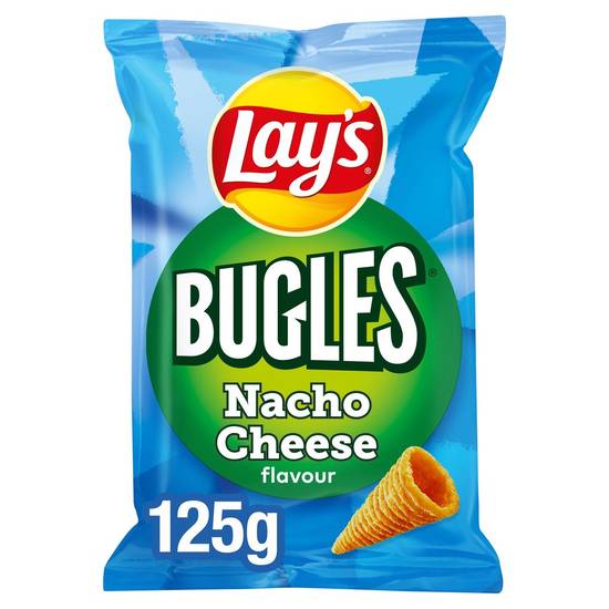 Lay's Bugles Nacho Cheese Kaas Chips 125 gr