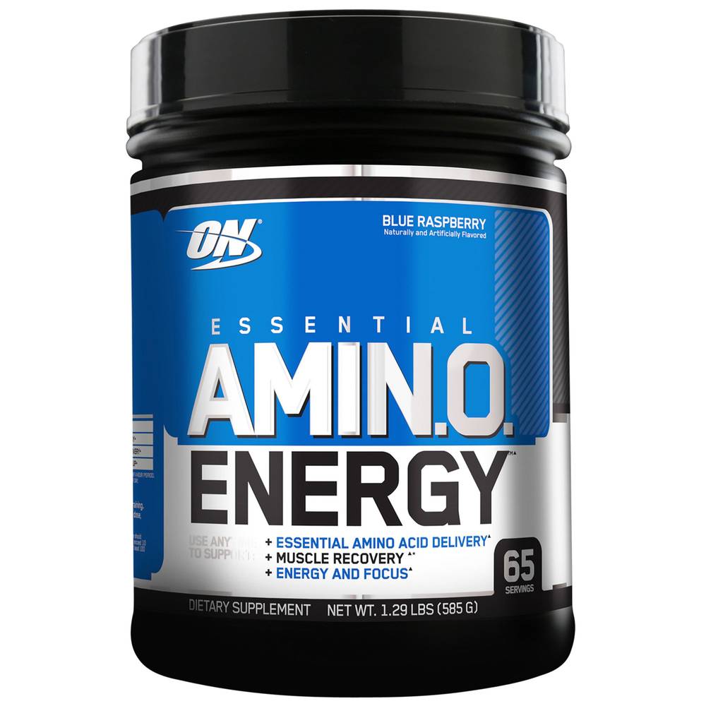 Essential Amin.O. Energy – Blue Raspberry (1.29 Lbs./65 Servings)