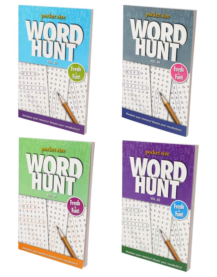Papp Puzzles Pocket-Sized Word Hunt Activity Books