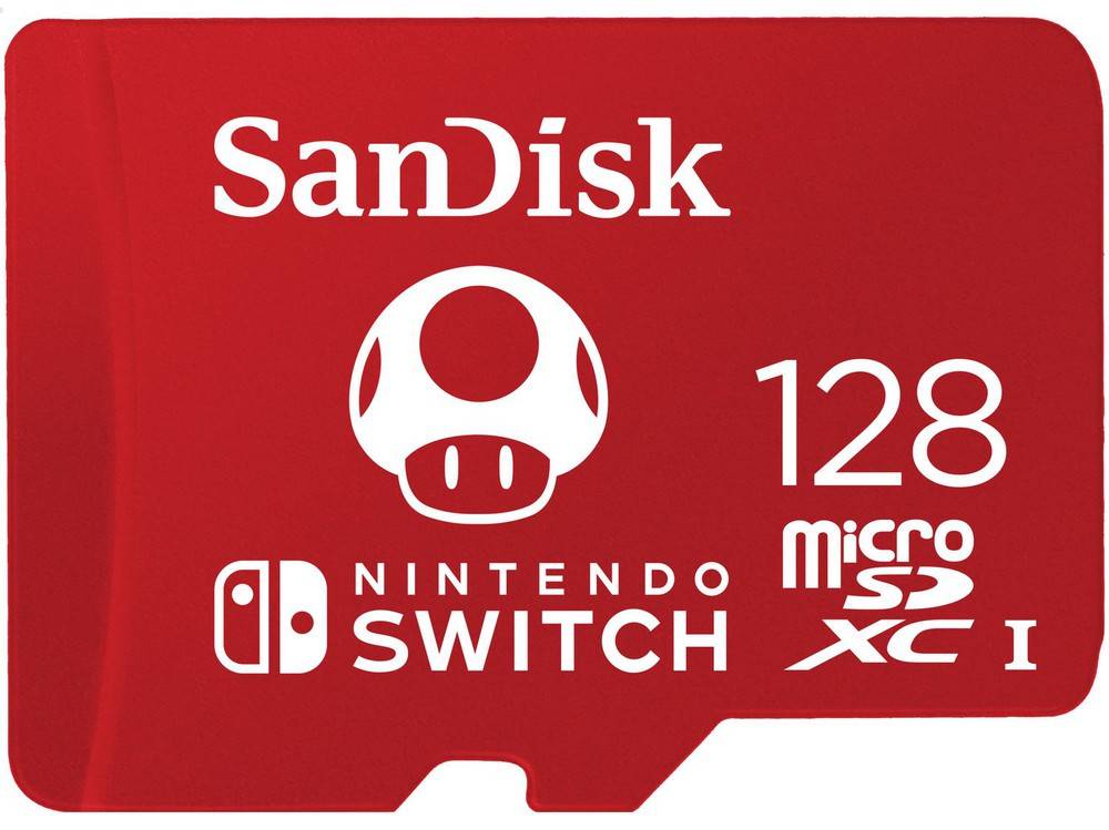 SanDisk Microsdxc Card For Nintendo Switch 128 Gb (1 unit)