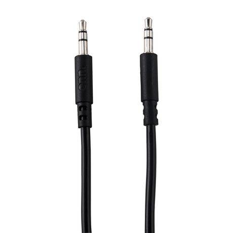 Onn. 3.5 mm Aux Cable (3 ft./91.4 cm )