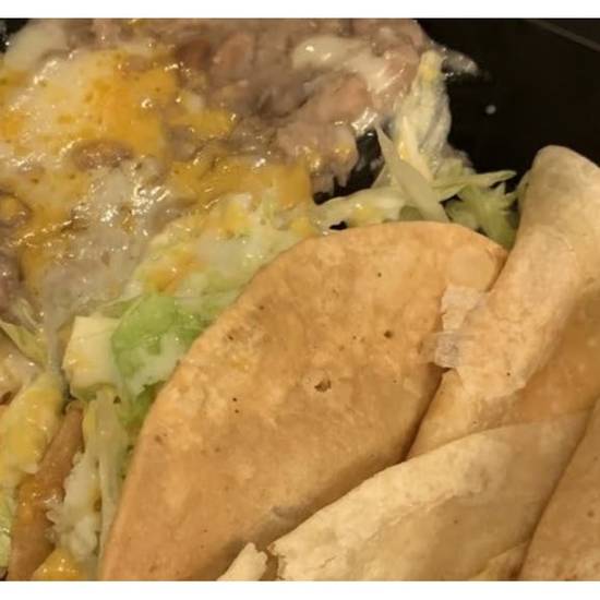 #5 Cheese Enchilada & Beef Taco
