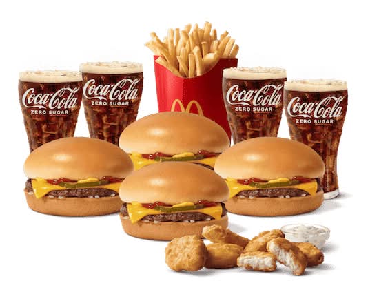 Nazo Meal for 4 Beef with Nuggets