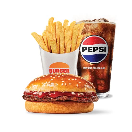 King Value Hamburger Meal