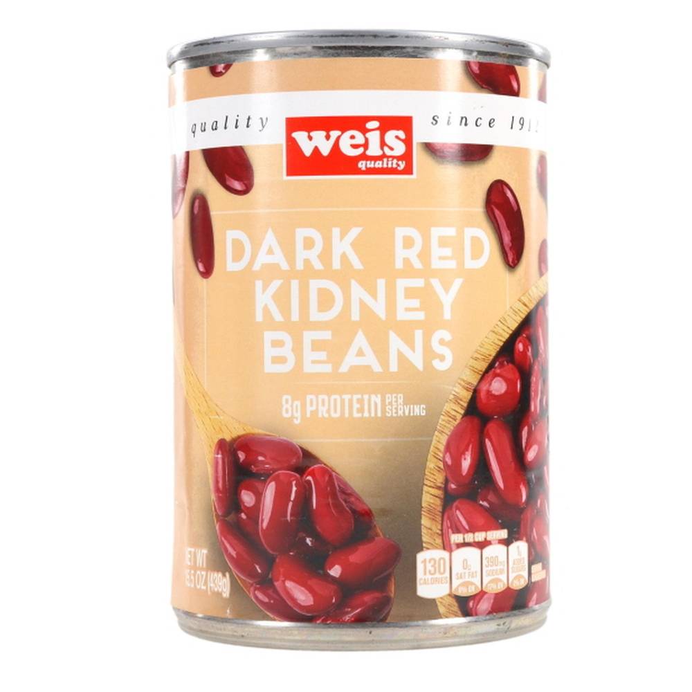 Weis Quality Dark Red Kidney Beans (15.5 oz)