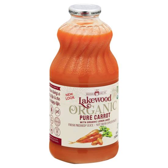 Lakewood Organic Pure Carrot Juice (32 fl oz)