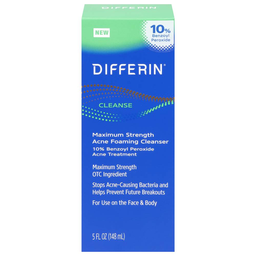 Differin Cleanse Maximum Strength Acne Foaming Cleanser