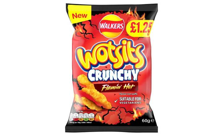 Wotsits Crunchy Flamin Hot 60g (404069) 