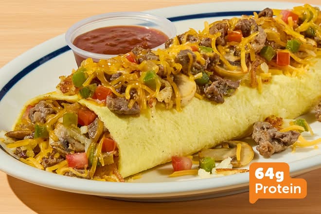 Big Steak Omelette
