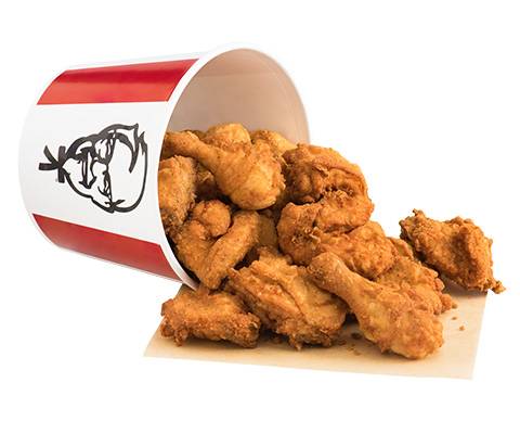18 PIECE BUCKET