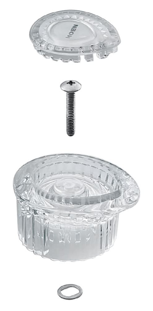 Moen Clear 1 -Handle Knob Shower Faucet Handle