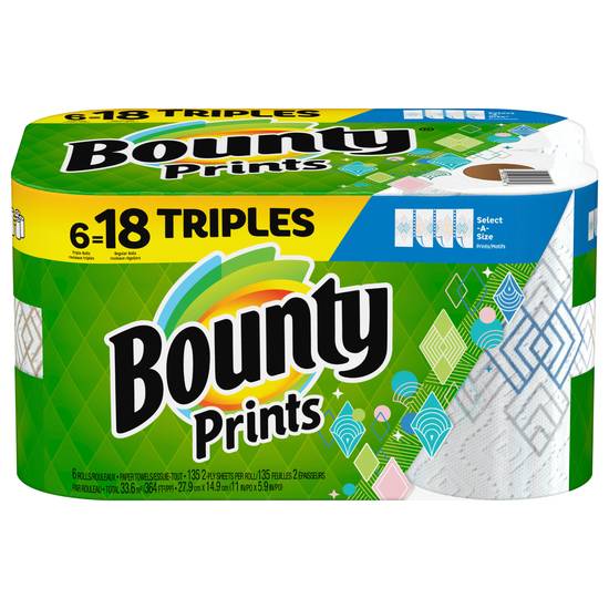 Bounty Select-A-Size Paper Towels (6 ct)