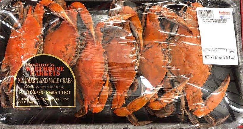 Steamed No.2 Crabs