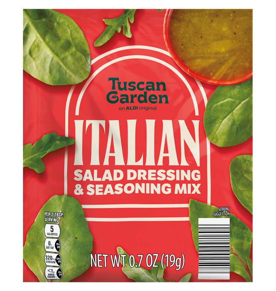Tuscan Garden Salad Dressing & Seasoning Mix, Italian (0.7 oz)