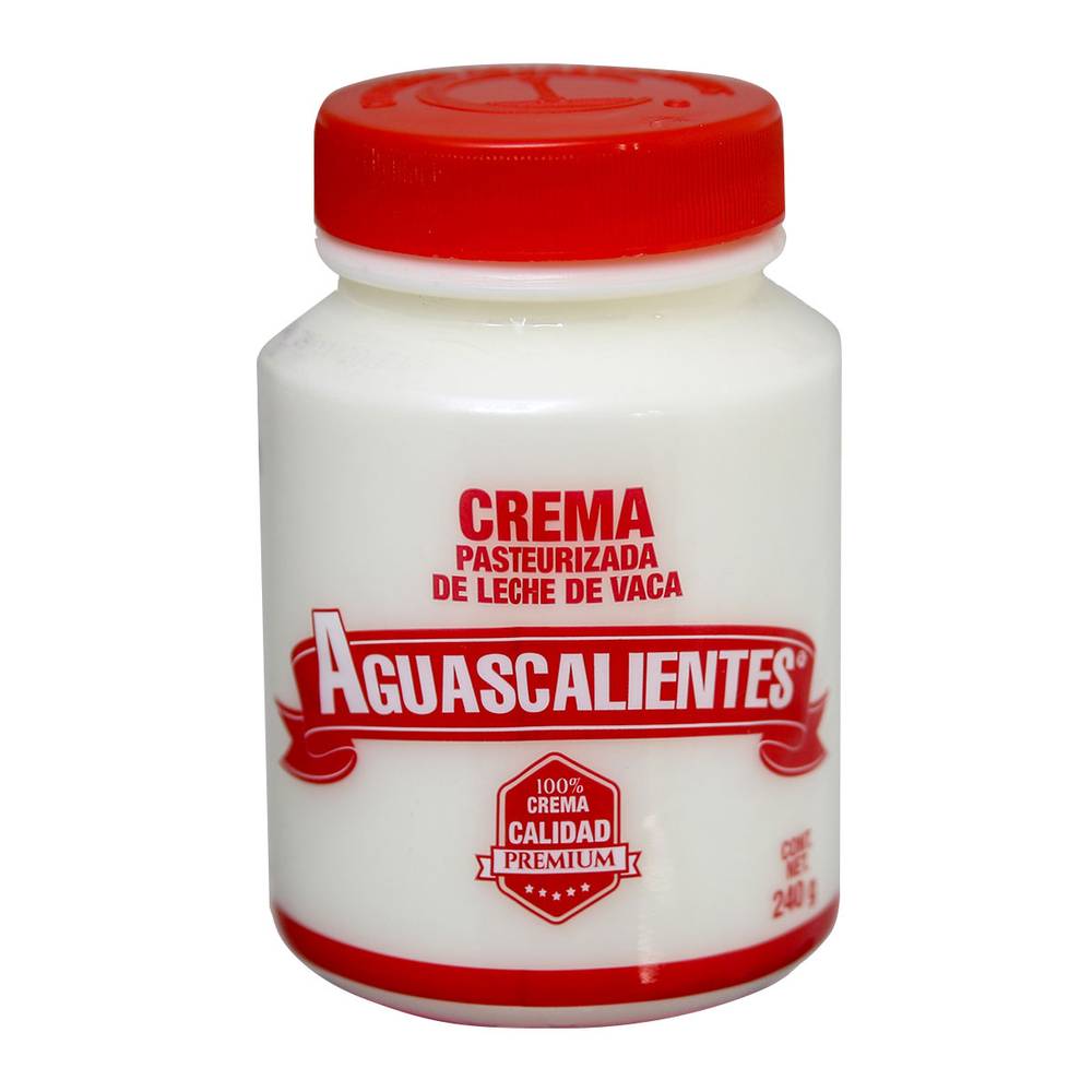 Aguascalientes · Crema de leche pasteurizada (240 g)