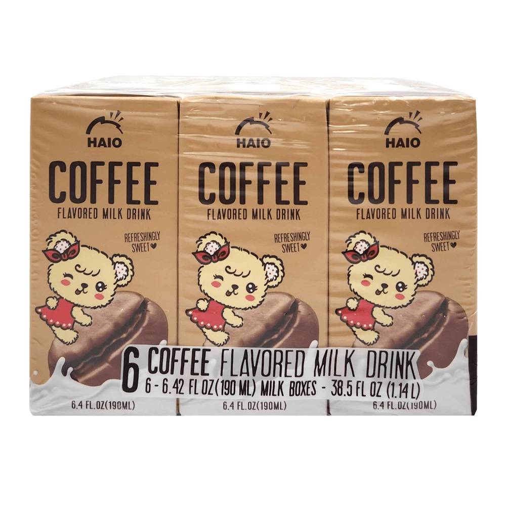 Haio coffee milk 6pk