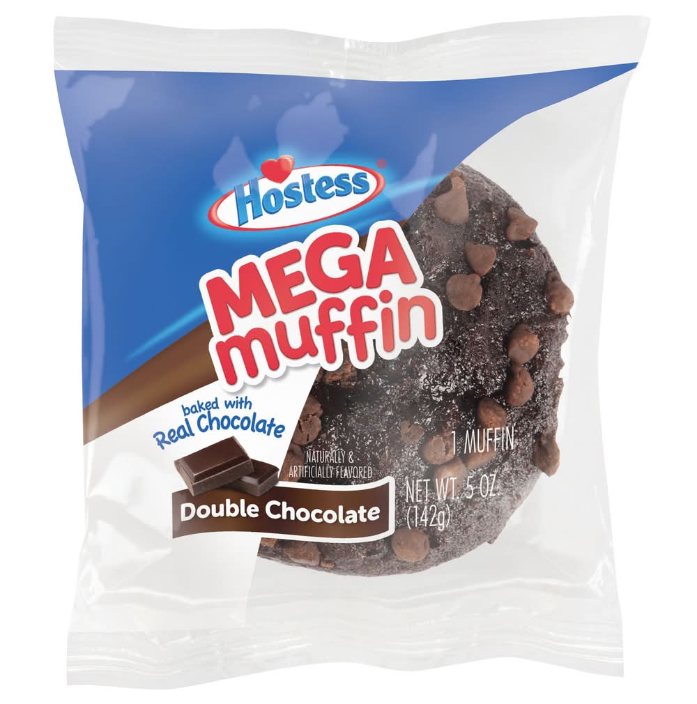 Hostess Double Chocolate Jumbo Muffin (36 x 5.2 oz)