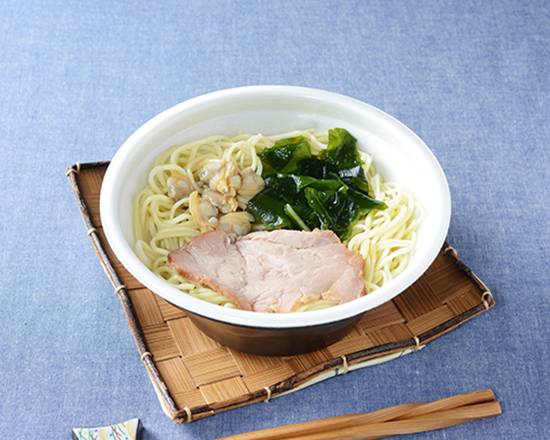 【麺類】国産小麦使用 あさりの貝だしラーメン*