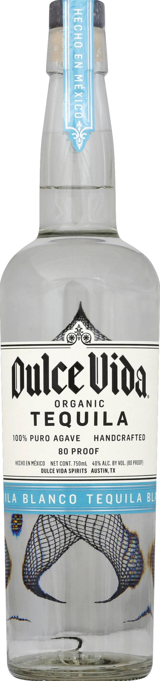 Dulce Vida Organic Blanco Tequila (750 ml)