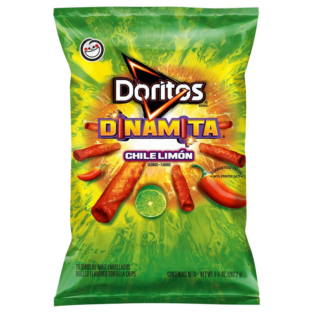 Doritos Dinamita Rolled Tortilla Chips (chile limon)