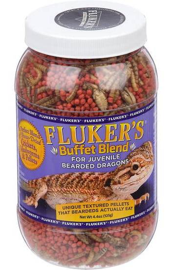 Fluker's Buffet Blend For Juvenile Bearded Dragons (4.4 oz)
