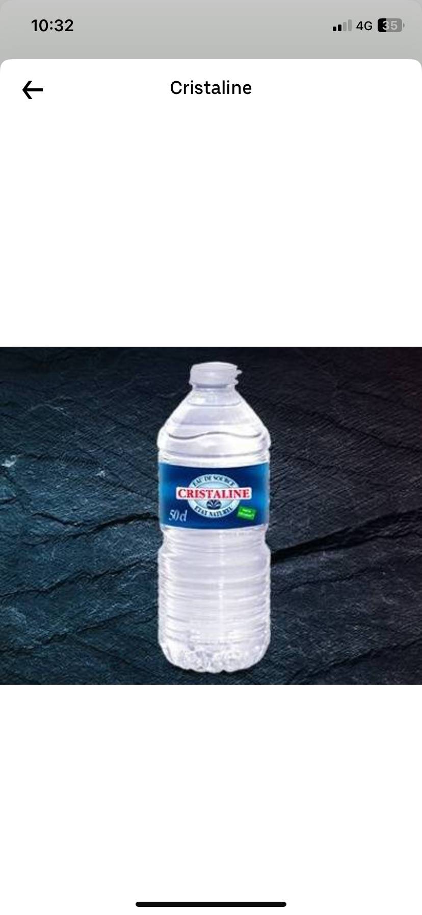 Eau 50cl