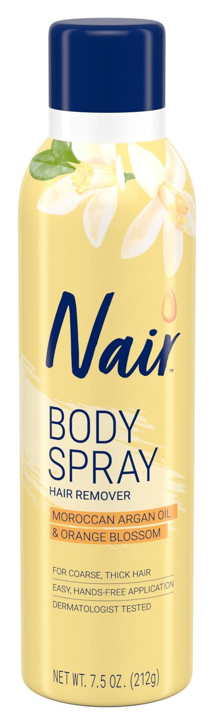 Nair Hair Remover Nourish Sprays Away Moroccan Argan Oil (7.5 oz)