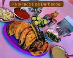 Paty Tacos de Barbacoa
