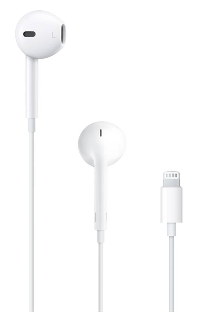 Apple Wired Earpods With Lightning Connector, White