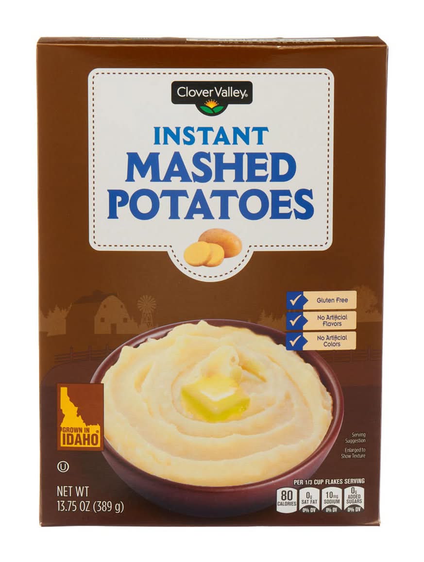Clover Valley Instant Mashed Potatoes (13.75 oz)