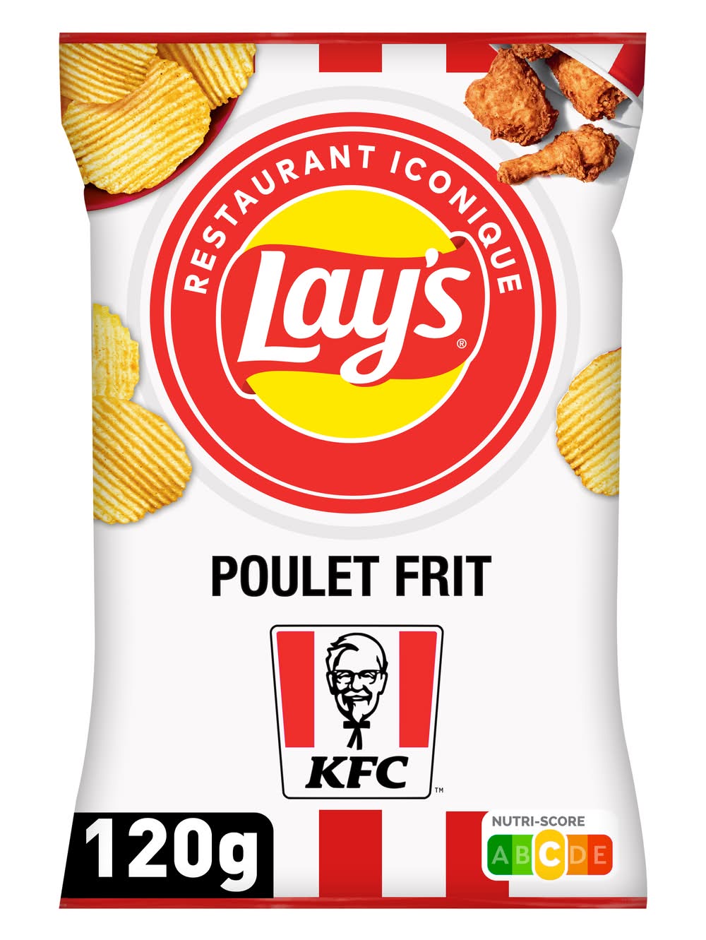 Lay's - Chips restaurant iconique kfc (120g)