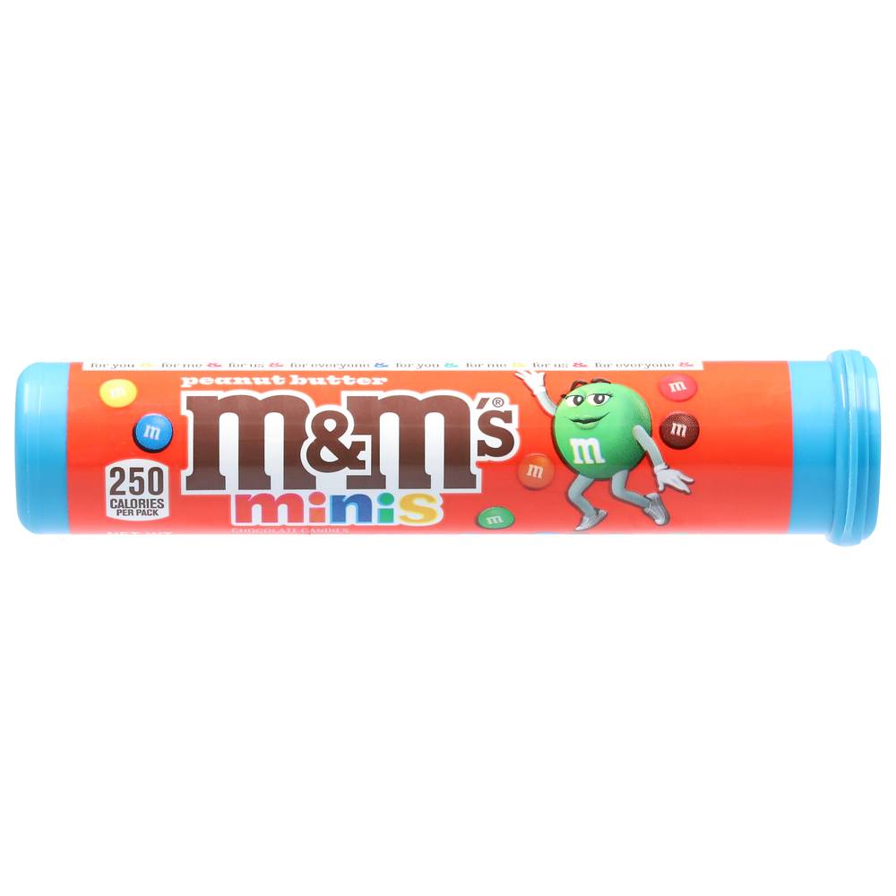 M&M's Chocolate Candies Minis, Peanut Butter (1.74 oz)