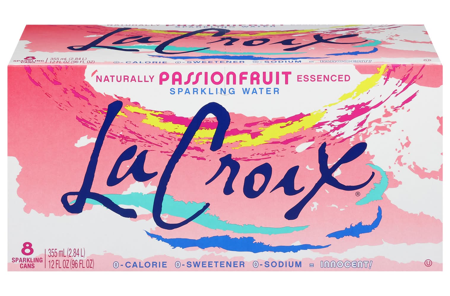 La Croix Natural Sparkling Water, Passion Fruit (8 x 12 fl oz)
