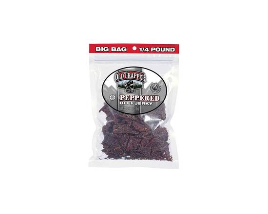Order Old Trapper Peppered Beef Jerky 10oz food online from Chevron Extramile store, Antioch on bringmethat.com