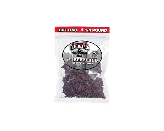 Order Old Trapper Peppered Beef Jerky 10oz food online from Chevron Extramile store, Everett on bringmethat.com