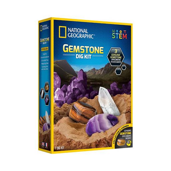 National Geographic Gemstone Dig Kit