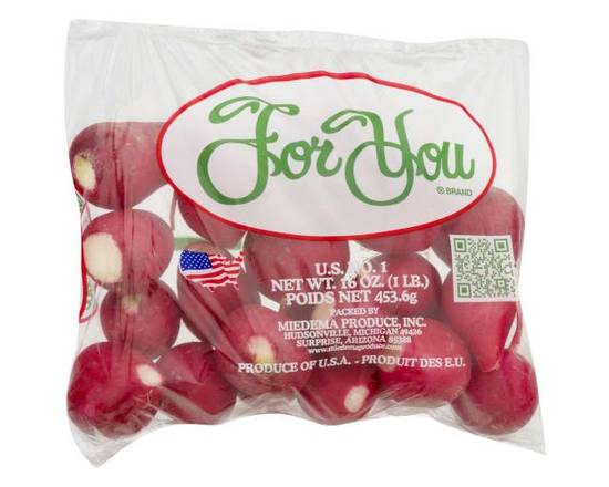 For You · Red Radish (16 oz)