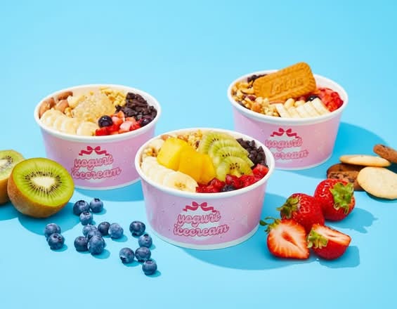 韓国フローズンヨーグルトアイスボウル】Yoppo！ 清新1丁目店の出前