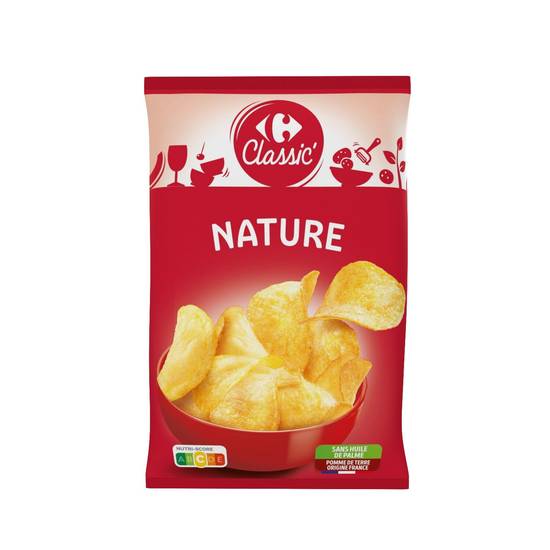 Carrefour Classic' - Chips nature