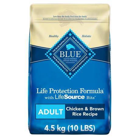 Blue Buffalo Adult Dog Food Chicken & Brown Rice (4.5 kg)