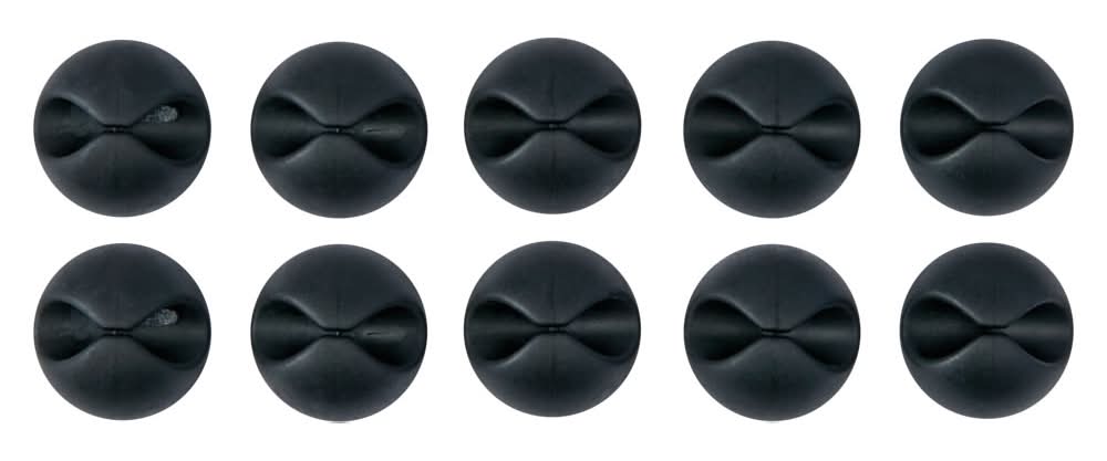 Wrap-It Storage Cable Clips, Black