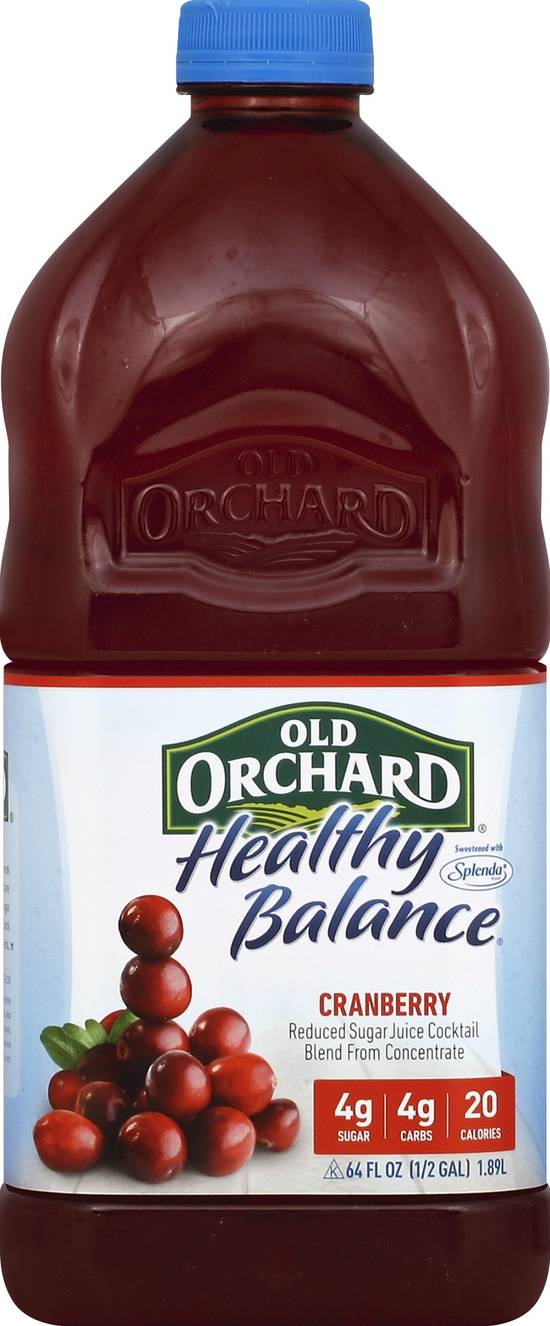 Old Orchard Healthy Balance Cranberry Cocktail Juice (64 fl oz)