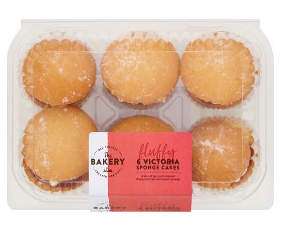 ASDA The Bakery Victoria Sponge Cakes