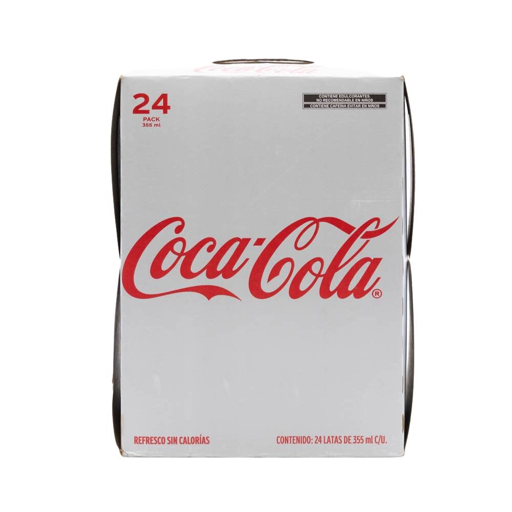 Coca-cola refresco de cola light (24 pack, 355 ml)