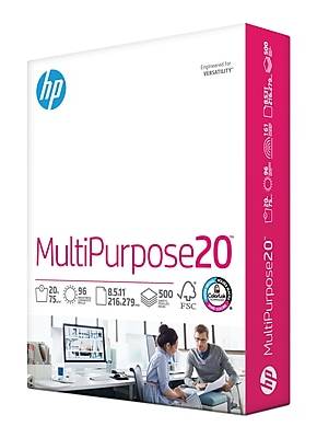 HP 8.5 x 11 Multipurpose Paper, 20 lbs., 96 Brightness, 500 Sheets/Ream (HPM1120)