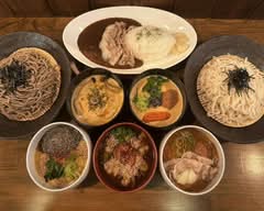  つけ蕎麦＆つけうどん×もうやんカレー　威神流　 TSUKESOBA&TSUKEUDON×Moyan Curry　ISHINRYU